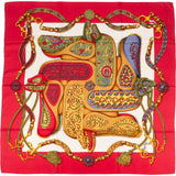 Hermès Festina Silk 90 Scarf Tuch