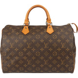 Louis Vuitton Monogram Canvas Speedy 35 Handbag
