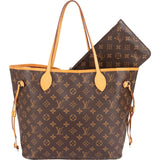 Louis Vuitton Monogram Canvas Neverfull MM Shoulder Bag