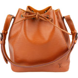 Louis Vuitton Fauve Epi Leather Sac Noé Petit Shoulder Bag