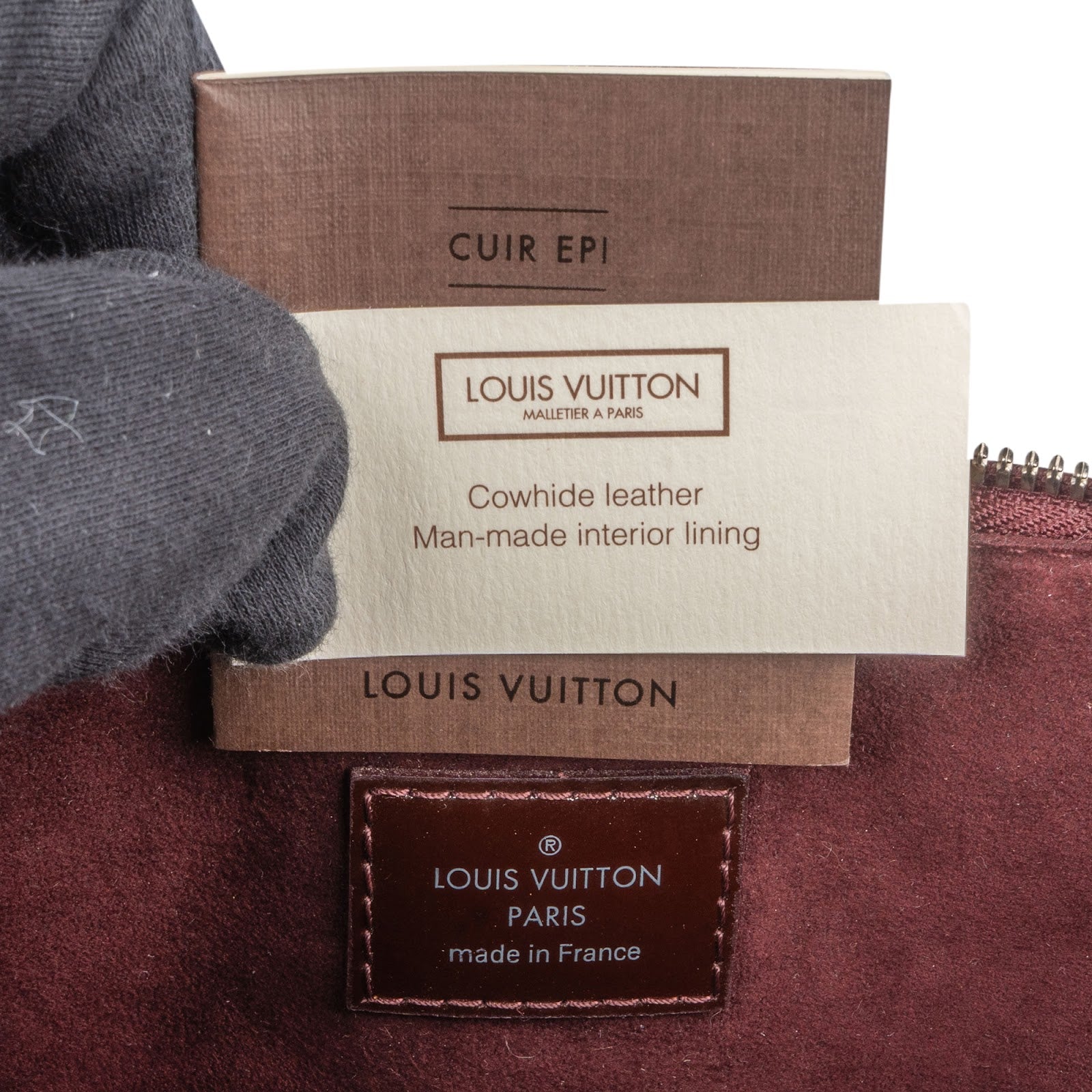 Louis Vuitton Prune Electric Epi Leather Alma GM Handbag - vintageandkickz