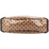 Gucci Monogram GG Patent Coated Canvas Abbey Shoulder Bag