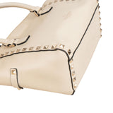 Valentino Garavani Leather Rockstud Small Tote Handbag