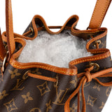 Louis Vuitton Monogram Canvas Sac Noé Petit Shoulder Bag