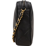 Chanel Quilted Lambskin CC Camera Crossbody Shoulder Bag