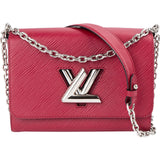 Louis Vuitton Pink Epi Leather Twist MM Crossbody Bag