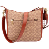 Coach Monogram Signature Canvas Chaise Crossbody Bag