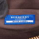 Burberry Nova-Check Monogram Canvas Pocket Hobo Shoulder Bag