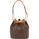 Louis Vuitton Monogram Canvas Sac Noé Petit Shoulder Bag