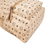 MCM Monogram Visetos Stark Studded Backpack