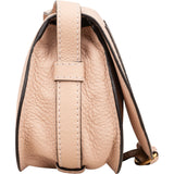 Chloé Grained Calfskin Marcie Mini Saddle Crossbody Bag