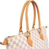 Louis Vuitton Monogram Damier Azur Saleya MM Shoulder Bag