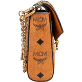 MCM Monogram Visetos Patricia Wallet on Chain Crossbody Bag