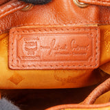 MCM Monogram Visetos Mini Drawstring Bucket Crossbody Bag