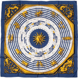 Hermès Dies et Hore Astrologie Silk 90 Scarf Tuch