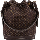 Louis Vuitton Monogram Mini Lin Sac Noé Grande Shoulder Bag