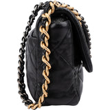 Chanel 19 Quilted Lambskin Medium Single Flap Crossbody Bag