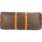 Louis Vuitton Monogram Canvas Keepall 60 Bandoulière Travel Bag