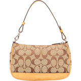 Coach Signature Monogram Pochette Handbag