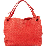 Bottega Veneta Intrecciato Nappa Leather Campana Tote Shoulder Bag