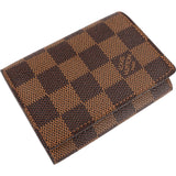 Louis Vuitton Monogram Damier Ebene Canvas Bifold Card Holder