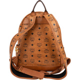 MCM Monogram Visetos Stark Side Studs Small Backpack