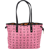 MCM Monogram Visetos Liz Reversible Shopper Tote Shoulder Bag