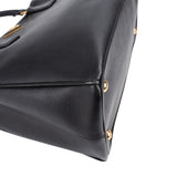 Prada Black Saffiano Leather Galleria Handbag