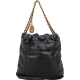 Chanel 22 Quilted Lambskin Drawstring Crossbody Bag