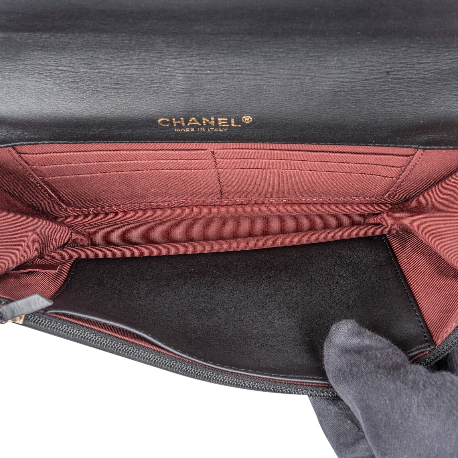 Chanel Quilted Patent Leather CC Crossbody Bag - vintageandkickz
