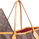 Louis Vuitton Monogram Canvas Neverfull MM Shoulder Bag
