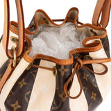 Louis Vuitton Canvas Monogram Limited Rayures Sac Noé Petit Shoulder Bag