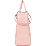 [🔄️B09 / F25] Christian Dior Pink Patent Leather Large Lady Dior Handbag - vintageandkickz