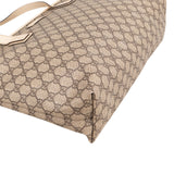 Gucci Monogram GG Supreme Tote Shoulder Bag