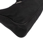 Prada Black Nylon Triangel Vintage Re-Edition Handbag - vintageandkickz