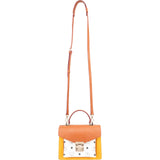 MCM Monogram Visetos Tricolor Block Patricia Small Crossbody Handbag
