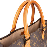 Louis Vuitton Monogram Canvas Sac Plat Handbag