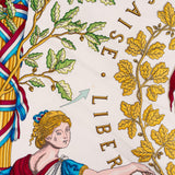 Hermès Liberté Égalité Fraternité 1789 Silk Carre 90 Scarf Tuch