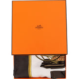 Hermès Voitures de Tradition Silk Carre 90 Scarf Tuch