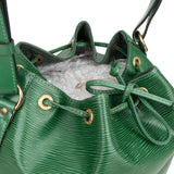 Louis Vuitton Green Epi Leather Sac Noé Petit Shoulder Bag