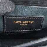 Saint Laurent Black Leather Sunset Medium Crossbody Bag
