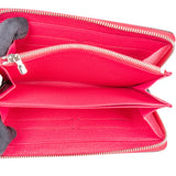 Louis Vuitton Pink Epi Leather Zippy Wallet
