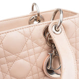 Christian Dior Quilted Leather Lady Dior Handbag