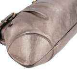 Salvatore Ferragamo Metallic Leather Marisa Gancini Handbag