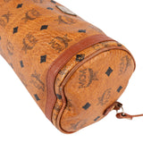 MCM Monogram Visetos Cylinder Bowling Crossbody Bag