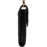 Chanel Quilted Lambskin Phone Holder Chain Crossbody Bag