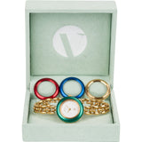 Gucci Gold Tone Change Bezel 11/12.2 Women Watch