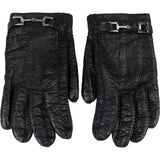 Gucci Horsebit Leather Gloves