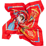 Hermès Les Muserolles Silk 90 Scarf Tuch