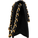 [🔄️B14 / F12] Chanel Quilted Lambskin Medium Single Flap Crossbody Bag - vintageandkickz